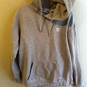 Adidas Men's Heather Gray Hoodie